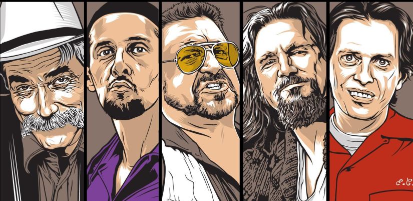 Memorable characters from the films of the Coen brothers. Image courtesy: riversofgrue