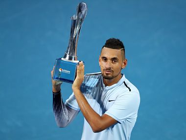 Brisbane International: Nick Kyrgios beats Ryan Harrison in straight sets to clinch first title of 2018 Brisbane International: Nick Kyrgios beats Ryan Harrison in straight sets to clinch first title of 2018