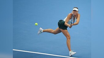 Shenzhen Open: Maria Sharapova battles through to quarter-finals; Jelena Ostapenko stunned by Krystina Pliskova