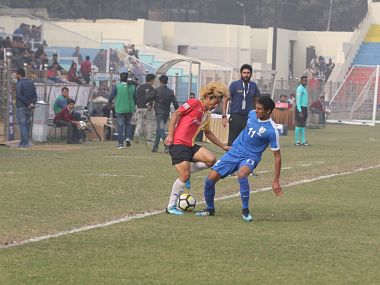 I-League 2017-18: Mahmoud Al Amna, Katsumi Yusa score to help East Bengal beat Indian Arrows I-League 2017-18: Mahmoud Al Amna, Katsumi Yusa score to help East Bengal beat Indian Arrows