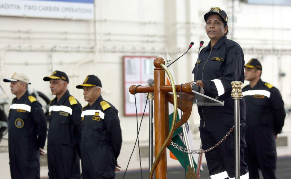 Addressing the officers, the defence minister said that Addressing the officers, the defence minister said that