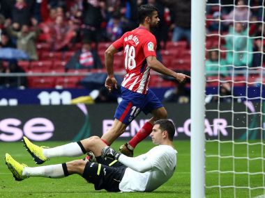 La Liga: Diego Costa sent off after scoring in Atletico Madrid's win over Getafe; Real Betis defeat Sevilla La Liga: Diego Costa sent off after scoring in Atletico Madrid's win over Getafe; Real Betis defeat Sevilla