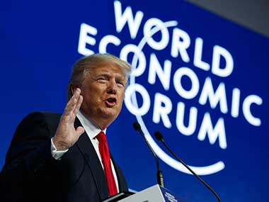 Donald Trump declares US 'open for business' under his tenure, pushes 'America First' message at Davos Donald Trump declares US 'open for business' under his tenure, pushes 'America First' message at Davos