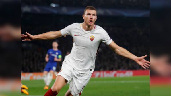 January transfer window: AS Roma coach Eusebio Di Francesco hesitant to let 'important' Edin Dzeko leave for Chelsea