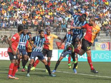 I-League 2017-18: East Bengal bounce back from two-goal deficit to hold table toppers Minerva Punjab I-League 2017-18: East Bengal bounce back from two-goal deficit to hold table toppers Minerva Punjab