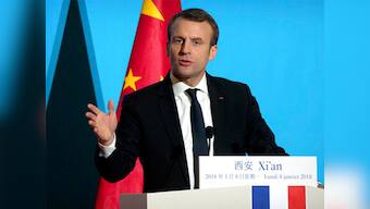 Emmanuel Macron says China's new 'Silk Road' project cannot be 'one-way', urges Beijing, Europe to work together