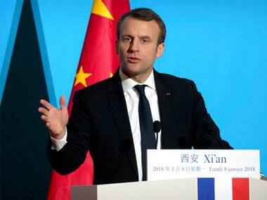 Emmanuel Macron says China's new 'Silk Road' project cannot be 'one-way', urges Beijing, Europe to work together