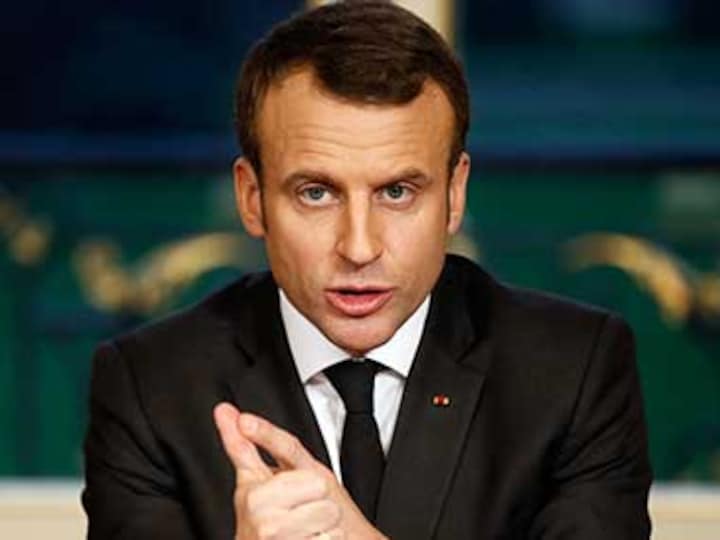 Fashion royalty descends on Elysee Palace as Emmanuel Macron mingles with designers to boost France's fashion sector