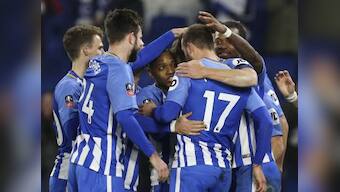 FA Cup: Brighton substitute Glenn Murray scores late winner against Crystal Palace on VAR's England debut