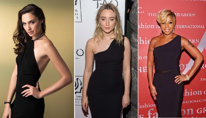 Gal Gadot, Saoirse Ronan and Mary J Blige. Images from Twitter