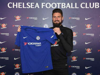 January transfer window: Chelsea complete signing of Olivier Giroud; Pierre-Emerick Aubameyang joins Arsenal January transfer window: Chelsea complete signing of Olivier Giroud; Pierre-Emerick Aubameyang joins Arsenal