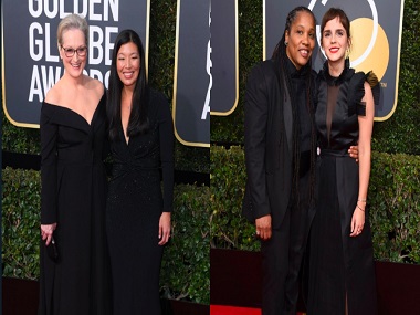 Golden Globes 2018: Meryl Streep, Emma Watson, among eight actresses who brought social activists as guests Golden Globes 2018: Meryl Streep, Emma Watson, among eight actresses who brought social activists as guests