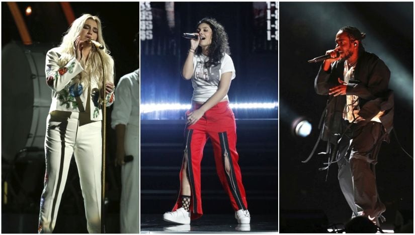 It was a memorable but another unpredictable Grammy night. AP