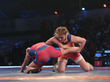 Pro Wrestling League: Haryana Hammers edge past UP Dangal to set up summit clash against Punjab Royals Pro Wrestling League: Haryana Hammers edge past UP Dangal to set up summit clash against Punjab Royals