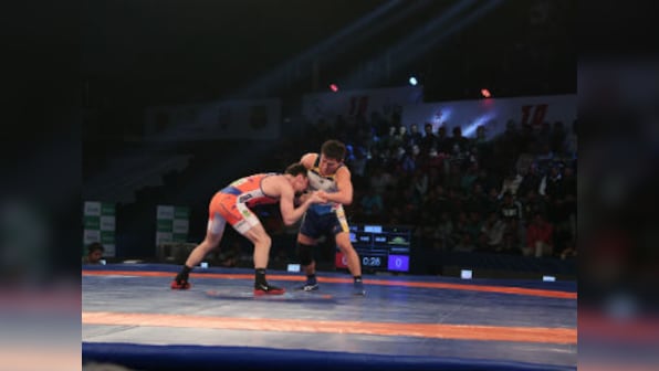 Pro Wrestling League: Haryana Hammers seal semi-final spot with narrow 4-3 win over Mumbai Maharathi