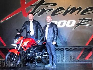 Hero Xtreme 200R performance motorcycle unveiled in India; price to be announced in April