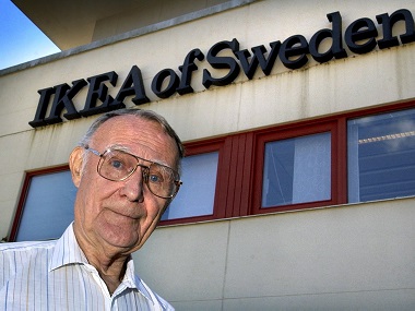 IKEA founder dies at 91: Ingvar Kamprad turned small-scale business into global furniture empire IKEA founder dies at 91: Ingvar Kamprad turned small-scale business into global furniture empire