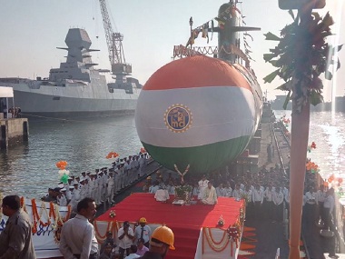 INS Karanj, India's third Scorpene class submarine, launched in Mumbai: Three more to be inducted into navy by 2020 INS Karanj, India's third Scorpene class submarine, launched in Mumbai: Three more to be inducted into navy by 2020