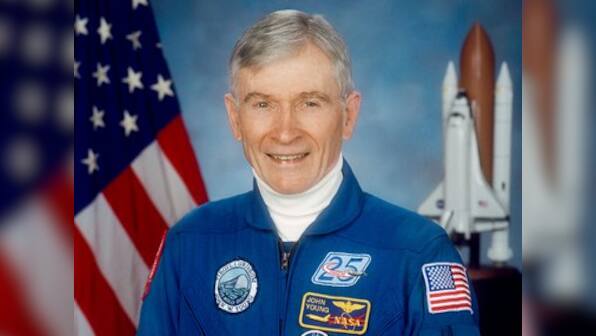 John Young, the NASA astronaut who walked on the moon dies at the age of 87