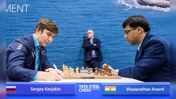 Tata Steel Chess Round 2: Anish Giri takes sole lead; Viswanathan Anand in joint 2nd after draw