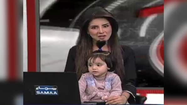 Pakistan TV anchor hosts show with daughter to protest rape and murder of 8-yr-old