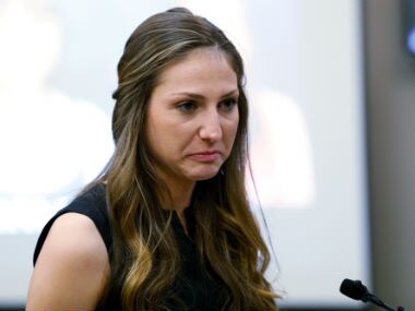 Kyle Stephens delivers a victim impact testimony during a sentencing hearing for Dr. Larry Nassar. Reuters