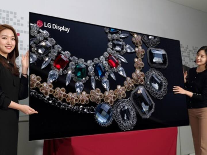 This LG 88-inch, 8K TV is the largest, highest resolution OLED display in the world and will debut at CES 2018