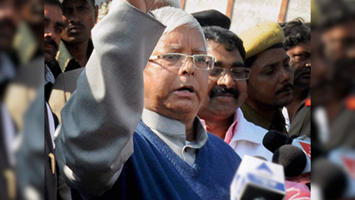 RJD chief Lalu Prasad slams JD(U) over misrule in Bihar, coins 'Oust Nitish in 2020' slogan for Assembly polls