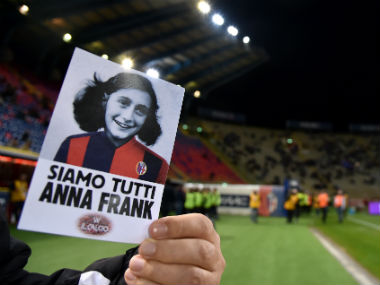 Serie A: Lazio handed two-match stadium ban for Anne Frank photo row during Cagliari clash Serie A: Lazio handed two-match stadium ban for Anne Frank photo row during Cagliari clash