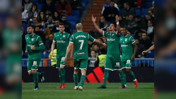 Copa del Rey: Real Madrid crash out after humiliating quarter-final loss on away goals to Leganes