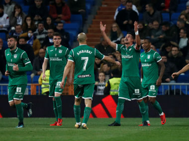 Copa del Rey: Real Madrid crash out after humiliating quarter-final loss on away goals to Leganes Copa del Rey: Real Madrid crash out after humiliating quarter-final loss on away goals to Leganes