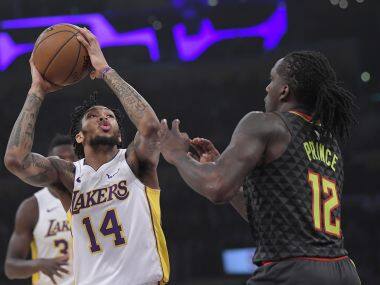 NBA: Lakers break nine-game losing streak with win over Hawks; Suns defeat Thunder