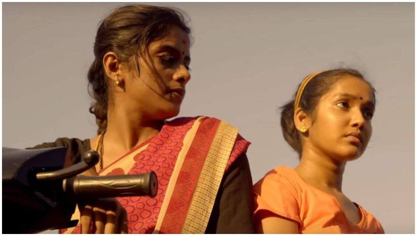 Kani Kusruti as Satya and Anikha as Ammu in a still from Maa