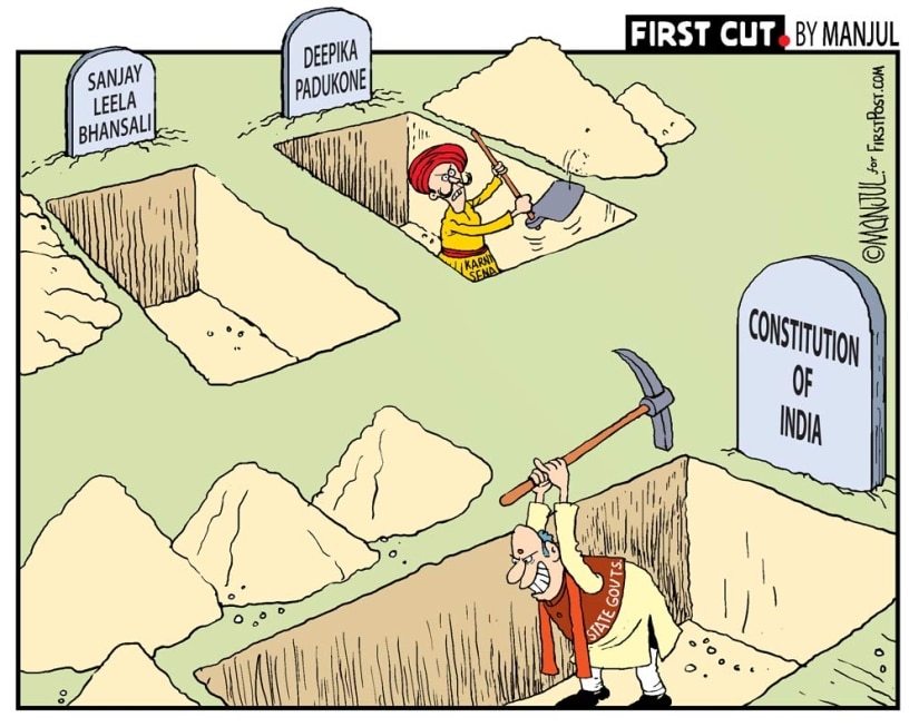 Cartoon by Manjul.
