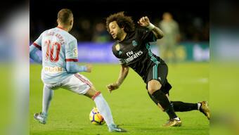 La Liga: Real Madrid defender Marcelo says title hopes are sinking after disappointing Celta Vigo draw