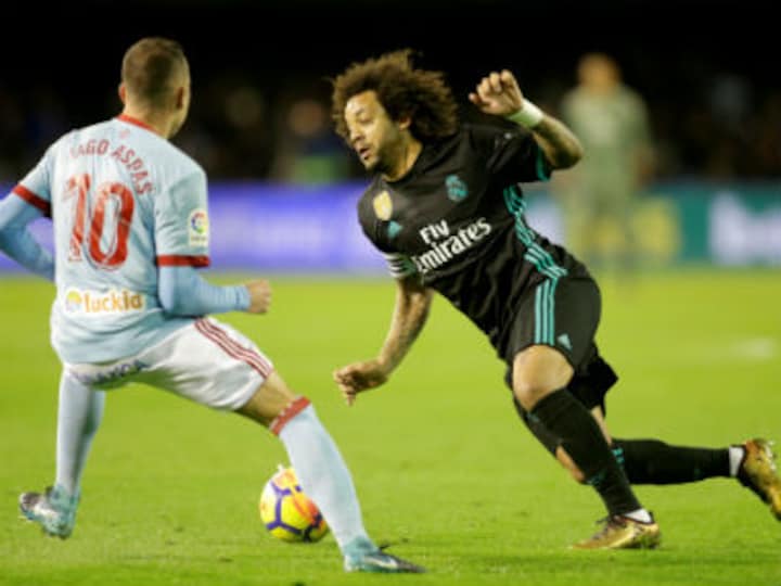 La Liga: Real Madrid defender Marcelo says title hopes are sinking after disappointing Celta Vigo draw