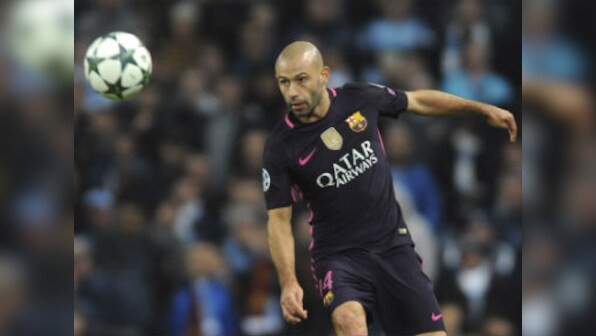 La Liga: Barcelona defender Javier Mascherano set to leave club after seven and a half seasons