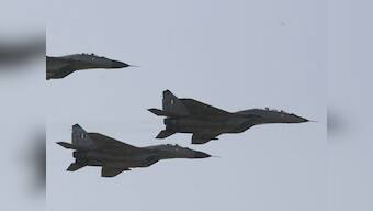 MiG-29 aircraft crashes in Goa's Dabolim airport after going off runway; pilot ejects safely