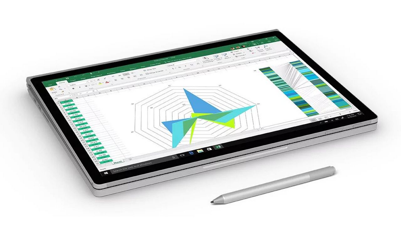 The Microsoft Surface Book 2. Microsoft
