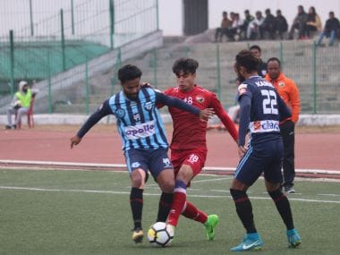 Minerva Punjab continued their dream run in the I-League with win over Shillong Lajong. Image Courtesy: I-League