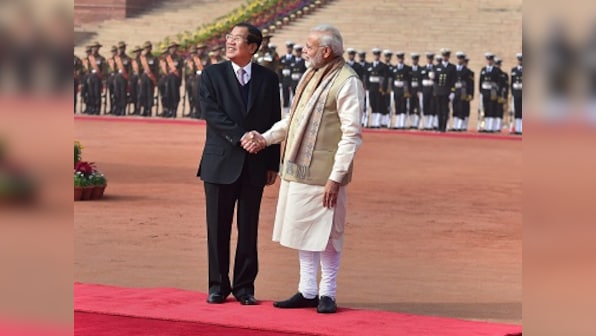 Narendra Modi holds talks with Hun Sen: India, Cambodia agree to enhance maritime cooperation, combat terrorism