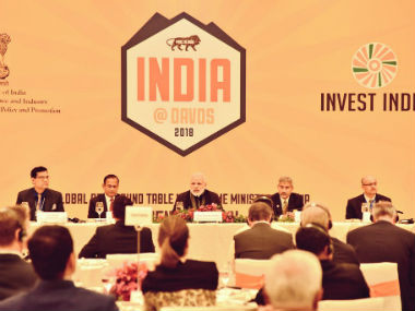 World Economic Forum 2018: In Davos, Narendra Modi meets global CEOs as IMF pegs India's growth rate at 7.4 percent World Economic Forum 2018: In Davos, Narendra Modi meets global CEOs as IMF pegs India's growth rate at 7.4 percent