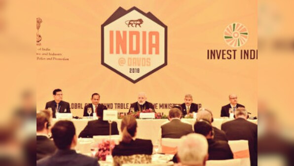 World Economic Forum 2018: In Davos, Narendra Modi meets global CEOs as IMF pegs India's growth rate at 7.4 percent