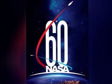 NASA 60 Anniversary logo. NASA