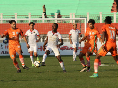 I-League 2017-18: Shillong Lajong snap NEROCA's nine-match unbeaten streak with 2-0 victory I-League 2017-18: Shillong Lajong snap NEROCA's nine-match unbeaten streak with 2-0 victory