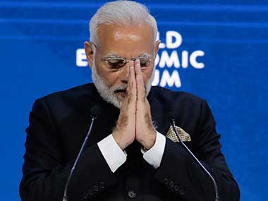 PM at Davos: As Donald Trump puts America First, Narendra Modi stakes India's claim for global leadership PM at Davos: As Donald Trump puts America First, Narendra Modi stakes India's claim for global leadership