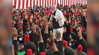 Narendra Modi interacts with NCC cadets in New Delhi, seeks youths' cooperation in fight against corruption