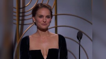 Steven Spielberg, Guillermo del Toro respond to Natalie Portman's 'all-male directors' jibe at Golden Globes 2018