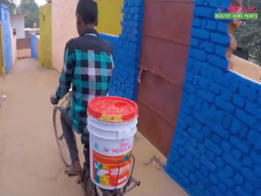 One of Rajasthan’s remotest villages received a clean and colourful transformation One of Rajasthan’s remotest villages received a clean and colourful transformation