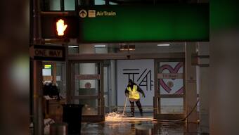 New York's JFK Airport flooded after water pipe breaks; worsens flight delays already caused by cold weather